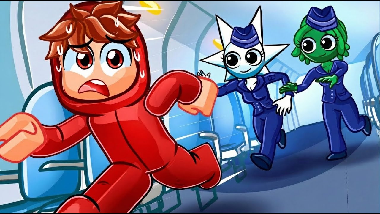 GOING on an AIRPLANE with WENDA and VINERIA!