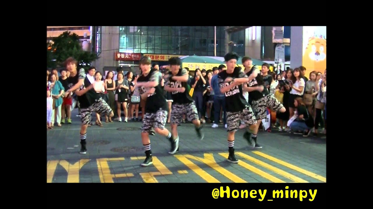 140705 명동 프로모션 비아이지 안녕하세요
