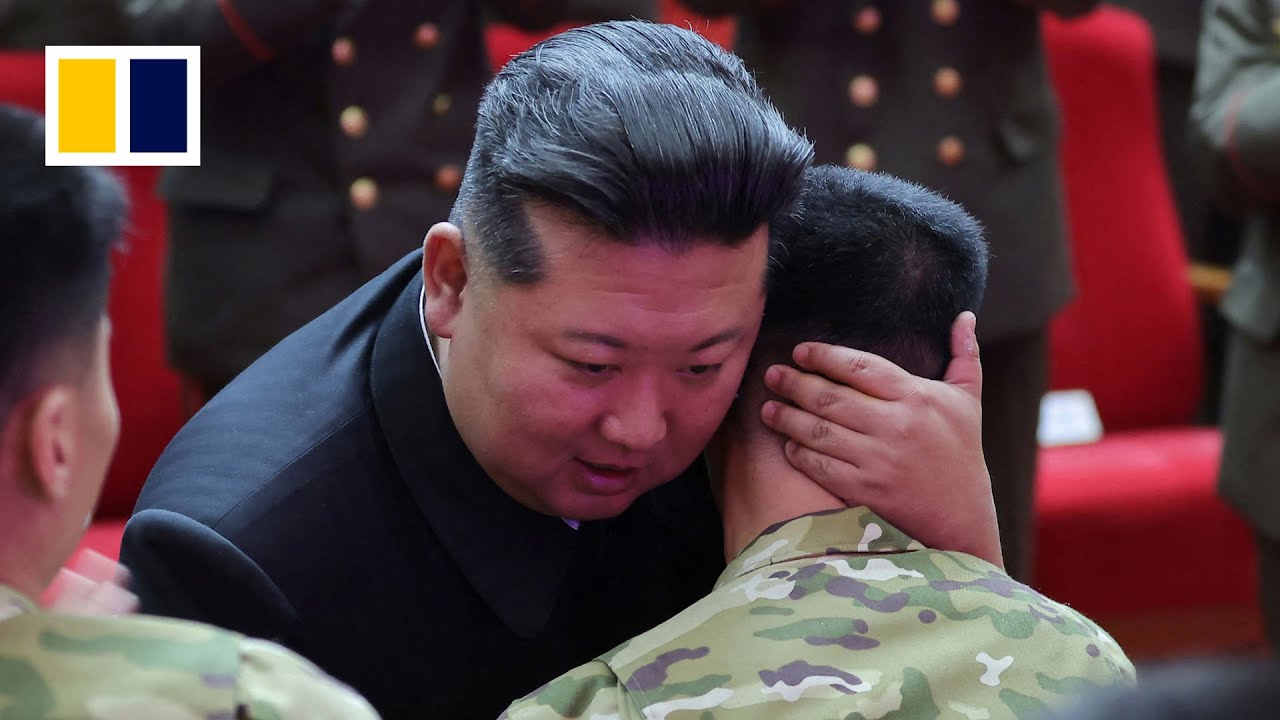 Kim Jong-un decorates soldiers who fought for Russia