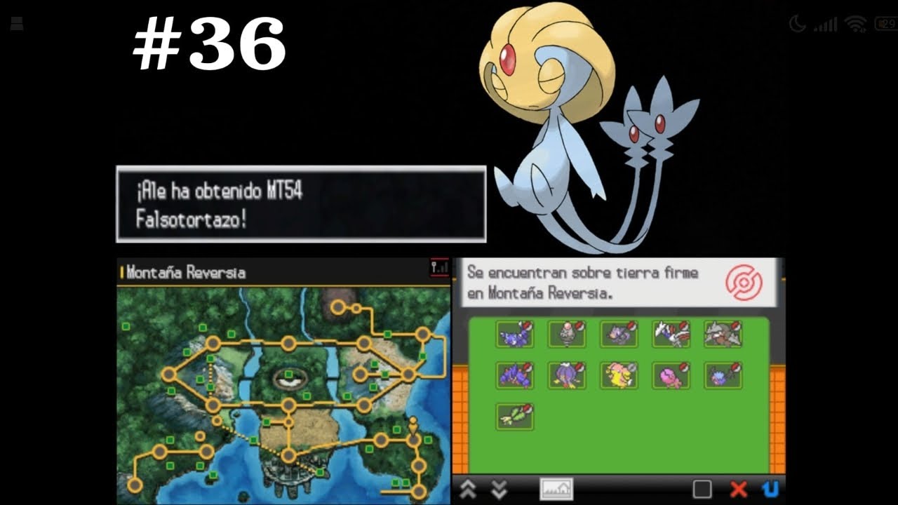 Pokémon Negro 2 #36: Hábitats de la Montaña Reversia, MT 54 y Uxie