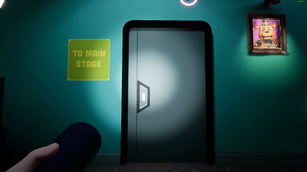 Opening a Security Level 10 door in FNAF Security Breach