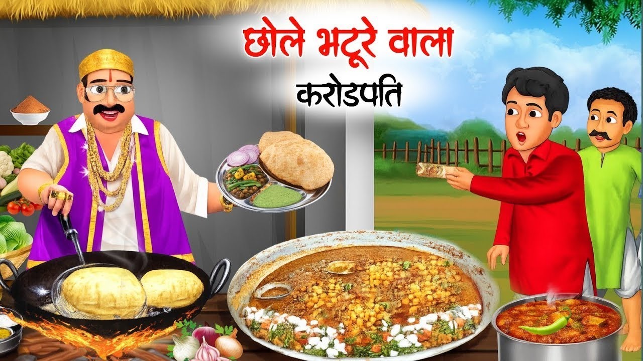 छोले भटूरे वाला बना करोड़पति | chhole bhature wala bana karodapati | hind kahani | hindi stories |