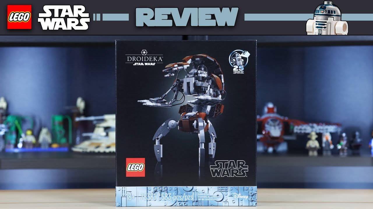 LEGO Star Wars 75381 Droideka - REVIEW