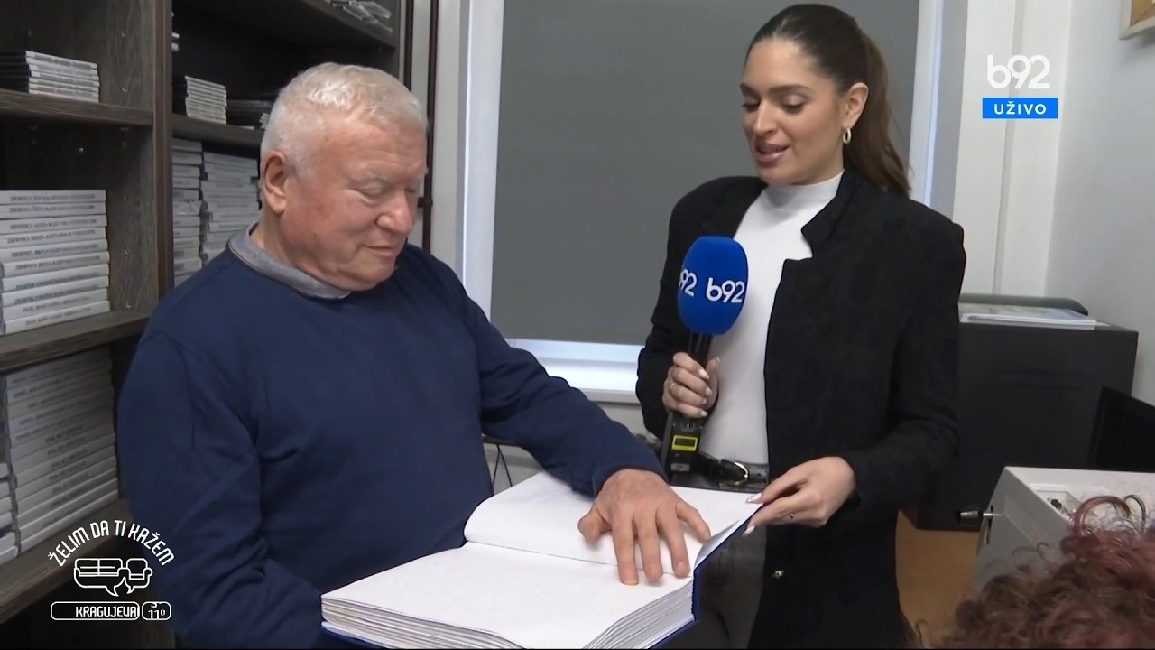Biblioteka Saveza slepih Srbije u emisiji 