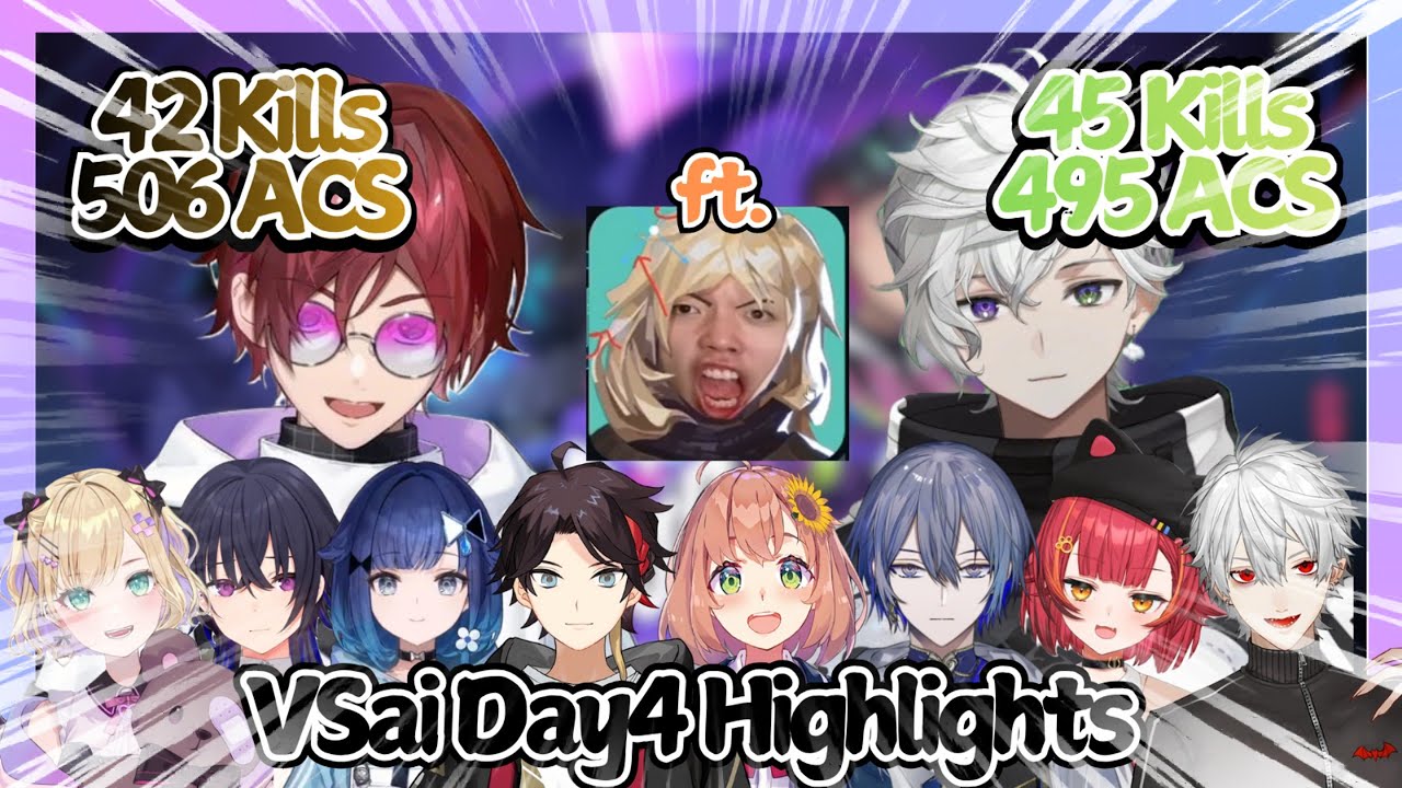 VSaikyo Valo Scrims Day 4 Highlights and Funny Moments  〖VSPO, Nijisanji, Hololive - Eng Sub〗#V最協A2