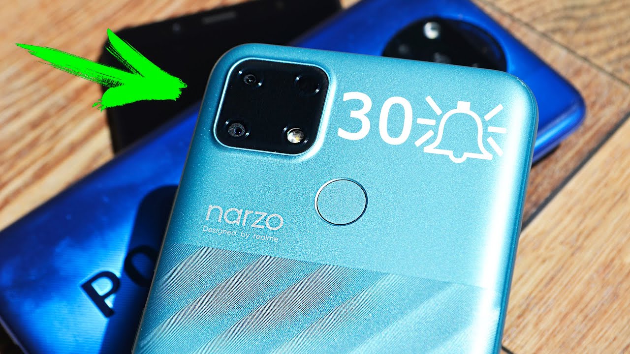 ОН НАСТУПИЛ НА ПЯТКИ Xiaomi! Realme NARZO 30A за 8700р.! ⚡Helio G85, 6000mAh,18W   2021.