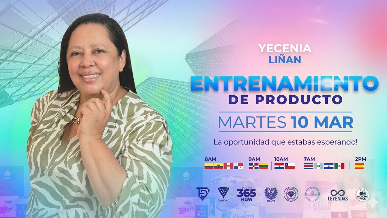 entrenamiento de producto 10 de marzo por yecenia liñan