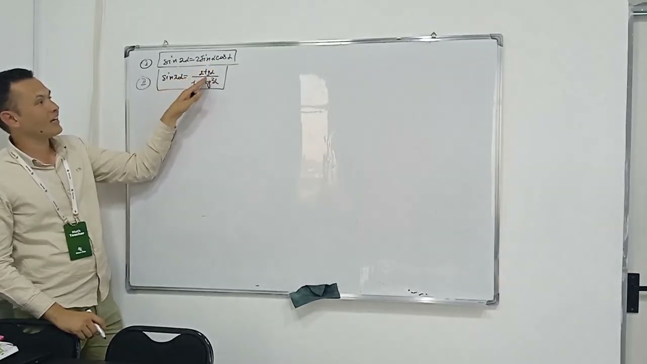 Trigonometriya ikkilangan formulasi 