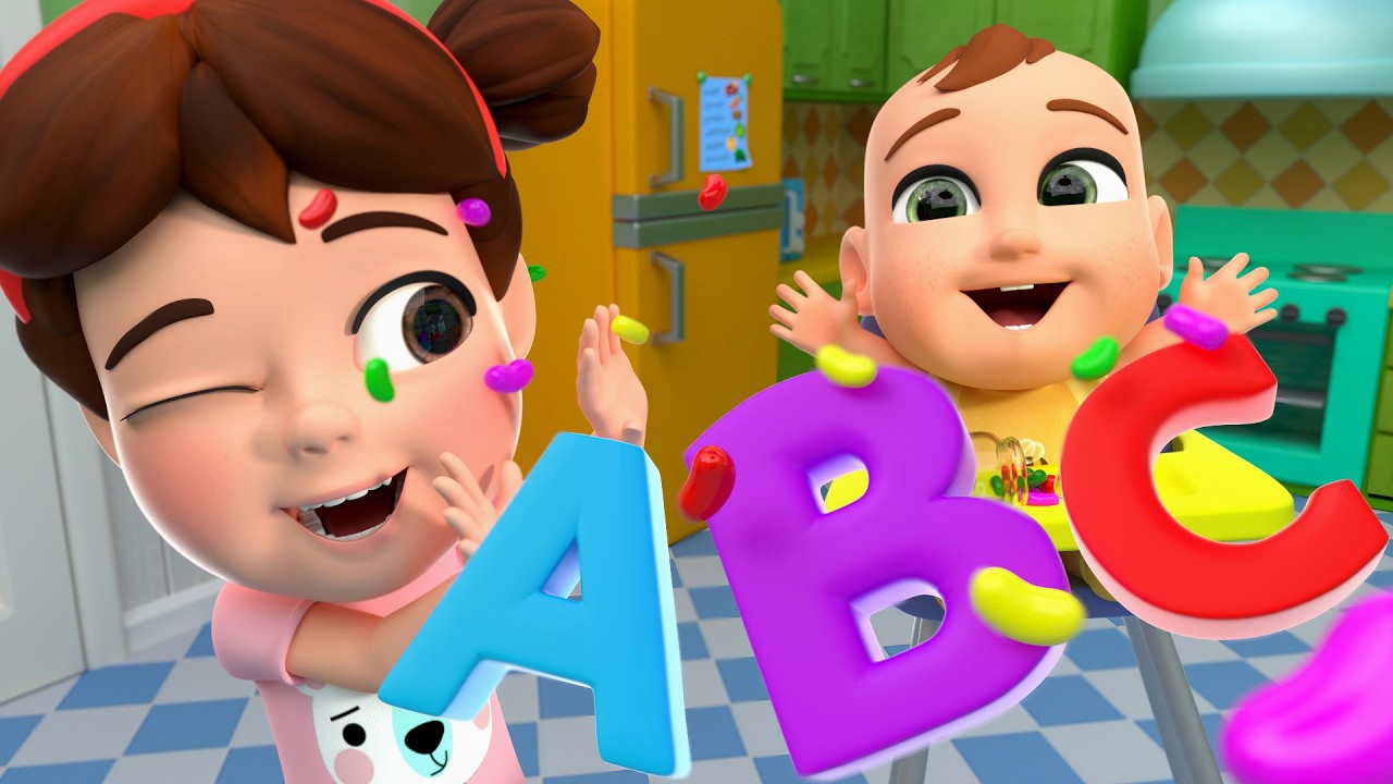ABC Alphabet Song | Newborn Baby Songs & Nursery Rhymes