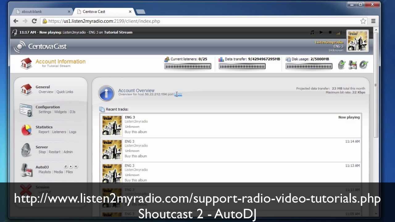 Shoutcast2 - Mixxx