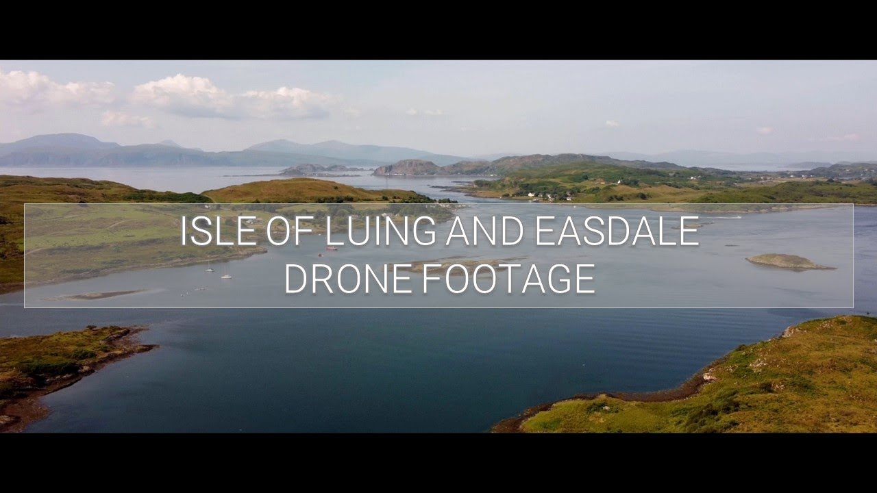Luing and Esdale by Drone