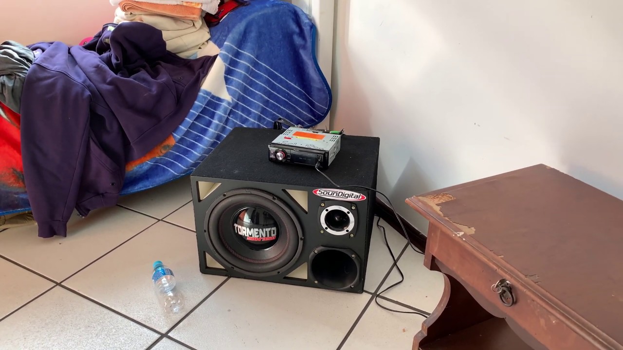 CAIXINHA FULL TRAP RESIDENCIAL - SBW350 TORMENTO + D250X + Tweeter Orion. JUNTO COM UM SD800.4 EVO