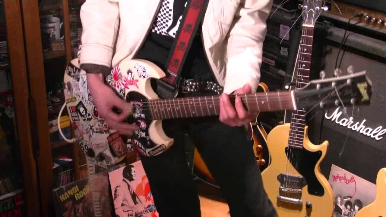 HANOI ROCKS / 11th street kidzz (guitar cover)
