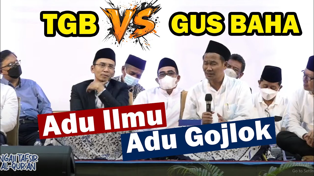 GUS BAHA vs TGB | Adu Ilmu dan Adu Gojlok