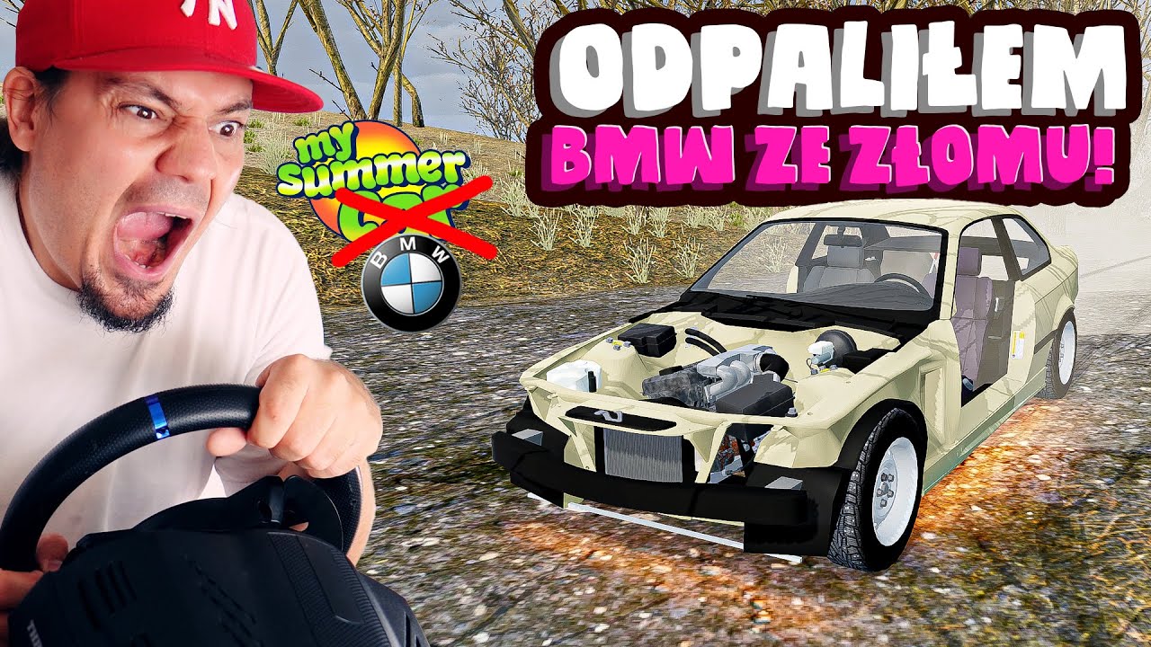 🚘 BECIA ZE ZŁOMU WYJEŻDZA Z GARAŻU w *MY SUMMER BMW!* | Mój Gruchot #40 Mon Bazou