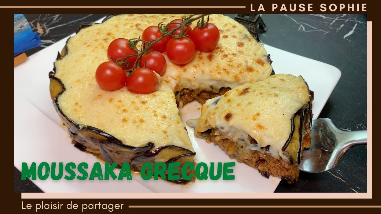 Moussaka grecque
