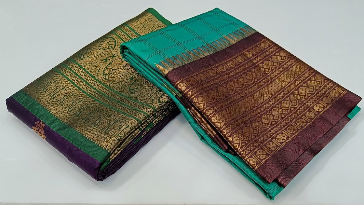 SGP-17 || Semi Gadwal Pattu || Avl@1800,2200#8499933390 Wholasale Varalaxmi Silks-36 Lpt Market Hyd