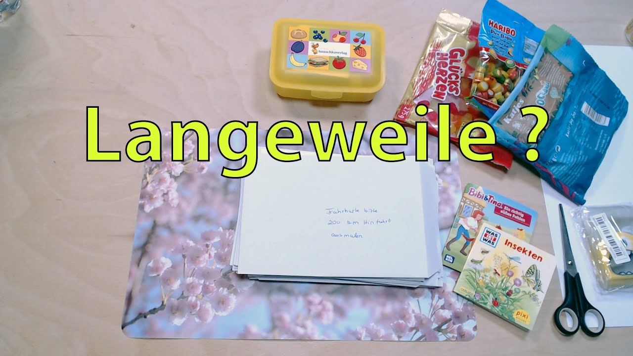 Autofahrt Beschäftigung für Kinder
