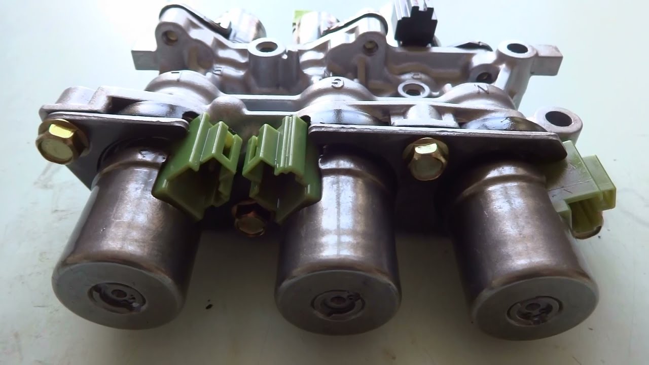Как проверить электромагнитные клапана АКПП FN4A-EL / 4F27E