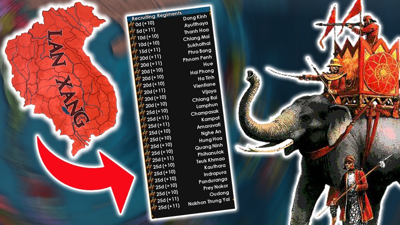 EU4 A to Z - I Tried To Recruit 1 MILLION ELEPHANTS