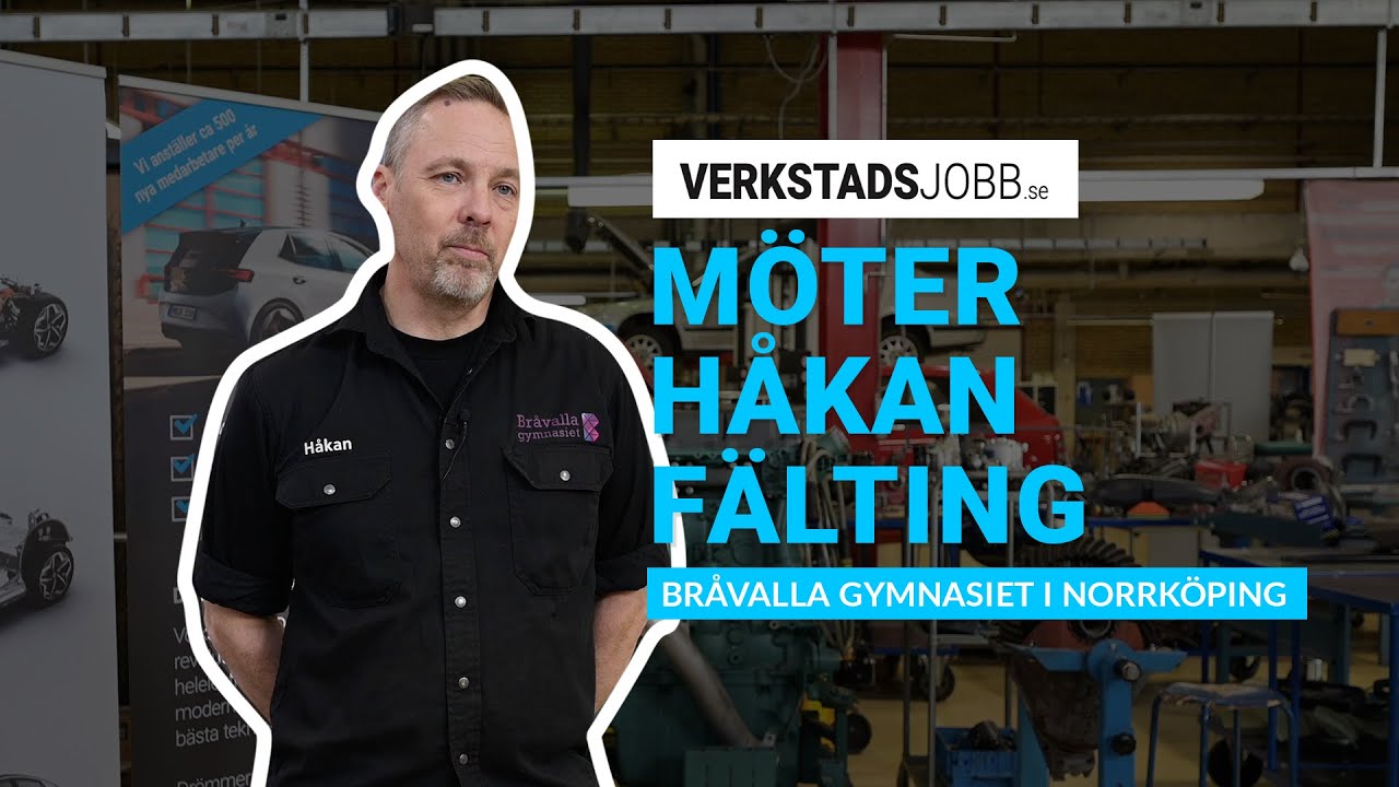Möt Håkan Fälting - Lärare på Bråvalla Gymnasiet i Norrköping