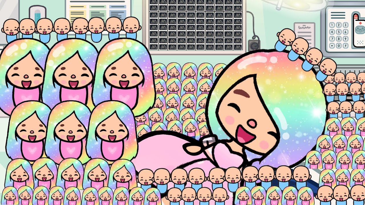 Queen Gives Birth To 1000 Babies 👑💖 | Toca Life Sad Story ❤️
