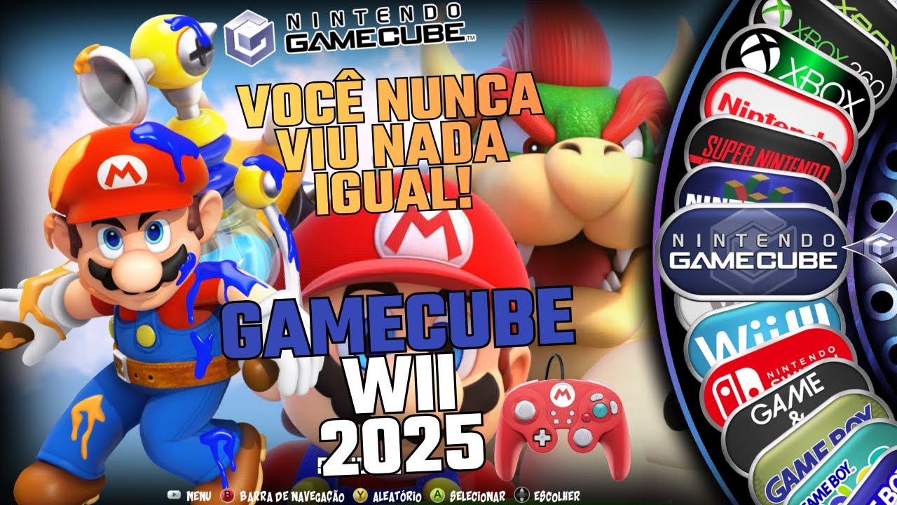 GameCube & Wii 2025 como você nunca viu sensacional ClikGames