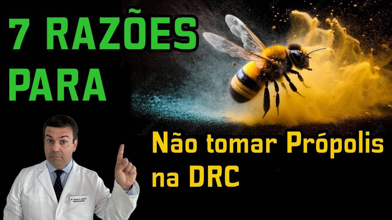 PRÓPOLIS na DRC: 7 Motivos para Pensar DUAS VEZES antes de usar