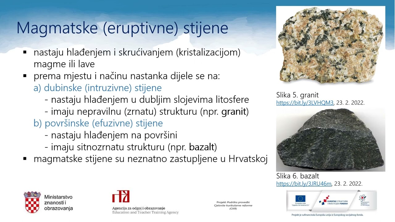 Kemija 4.r S&Scaron; - Građa Zemlje