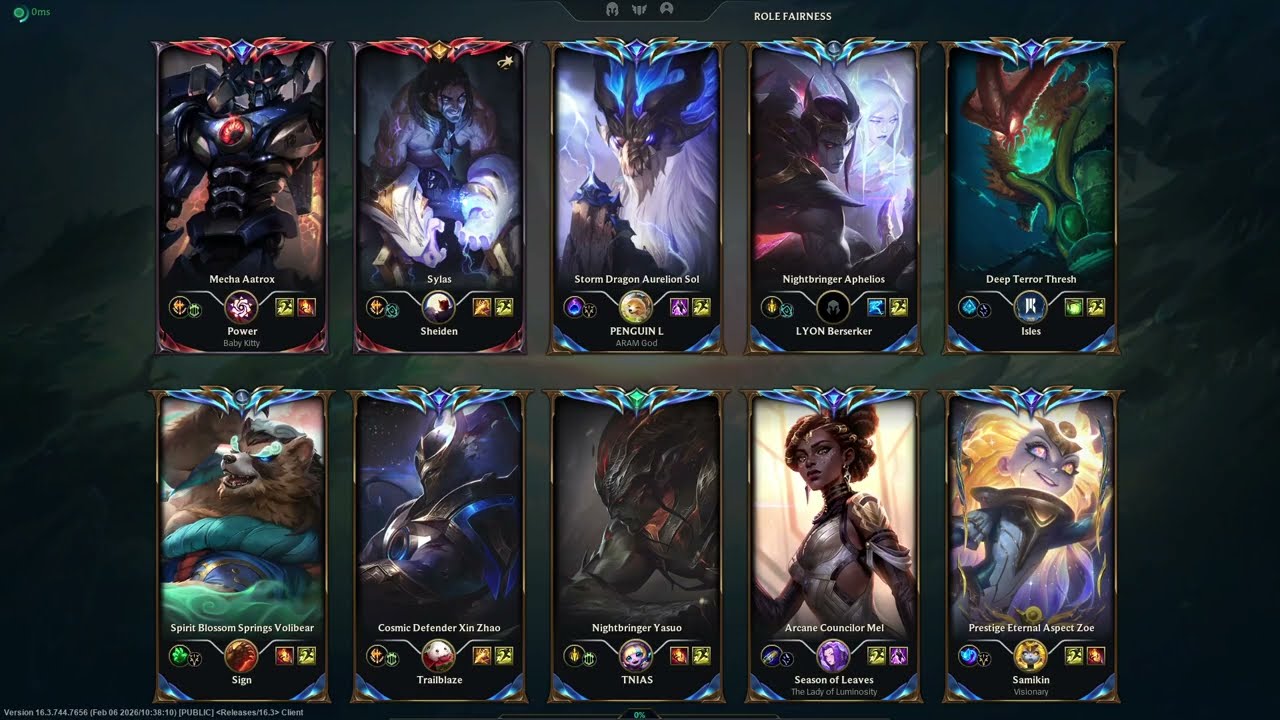 LYON Berserker - Aphelios 11/0/3 vs Mel | Challenger 1336LP S16 NA | Nightbringer Aphelios Gameplay