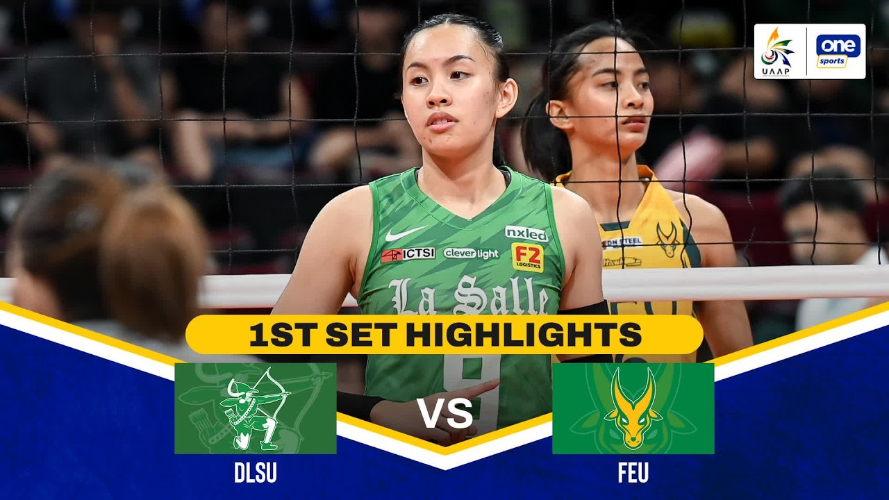 FEU vs DLSU | SET 1 HIGHLIGHTS | UAAP SEASON 88 WOMEN&rsquo;S VOLLEYBALL | APRIL 8, 2026