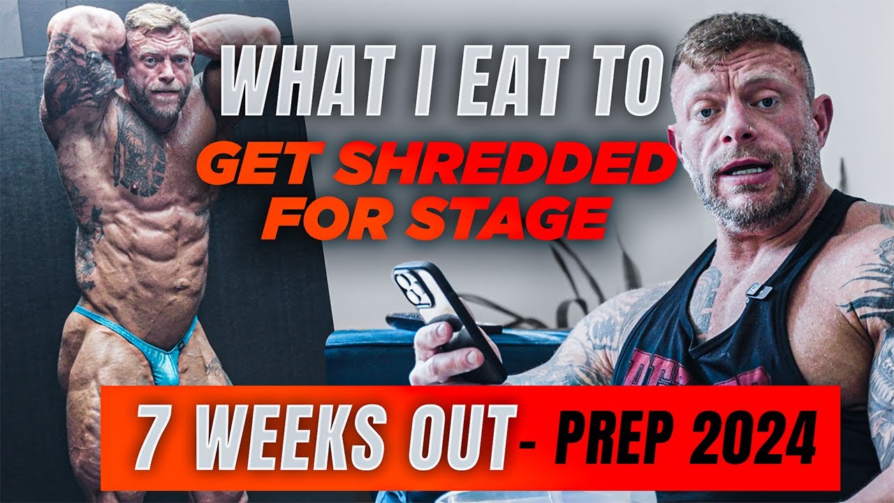 PREP 2024/IFBB PRO FULL DAY OF EATING TO GET STAGE LEAN/7 WEEKS OUT!!