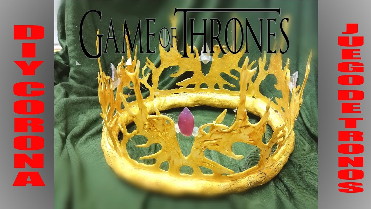 DIY CORONA DE JUEGO DE TRONOS.
