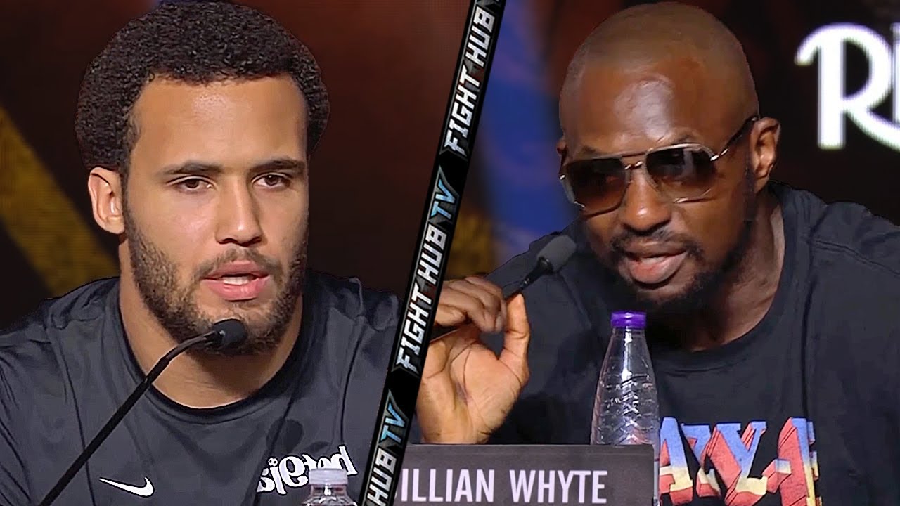 Moses Itauma vs Dillian Whyte FULL Press Conference & Face Off Video