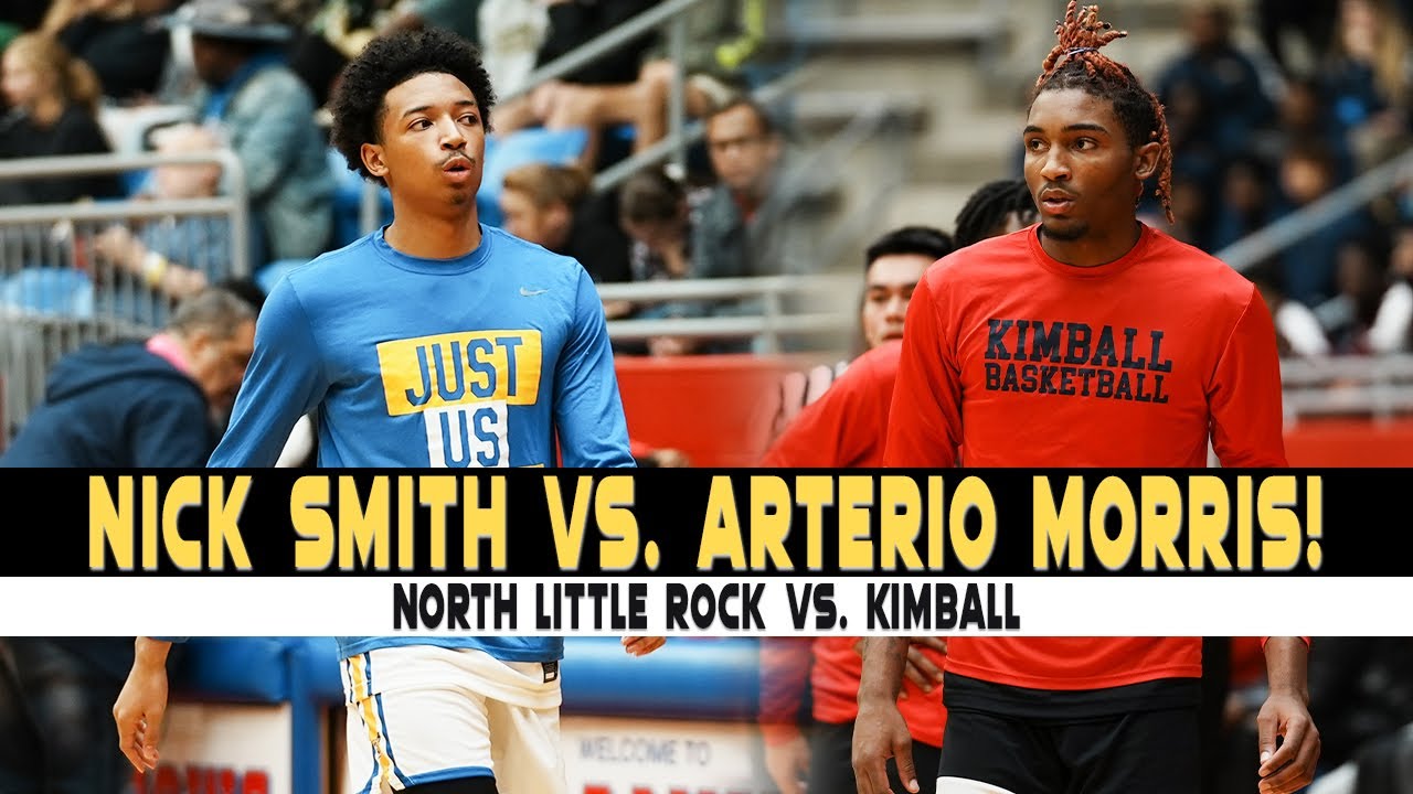GAME WINNING BUCKET! Arterio Morris and Kimball take on Nick Smith and North Little Rock!