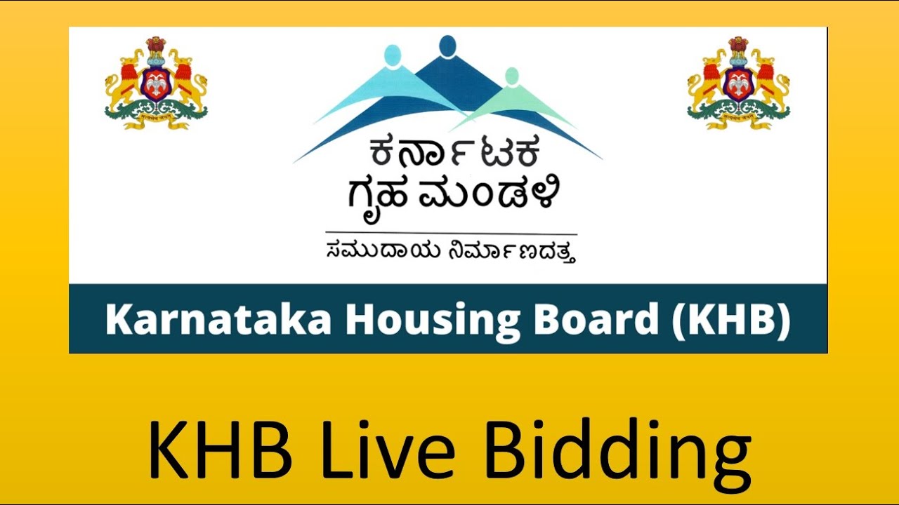 Karnataka Housing Board - KHB E Auction - Live Bidding