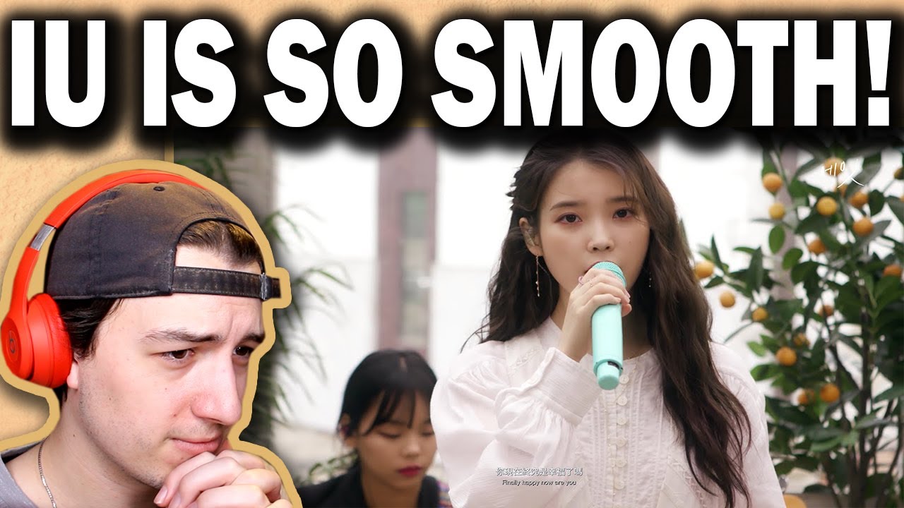 [IU] 'eight' Acoustic Ver. Live Clip REACTION!