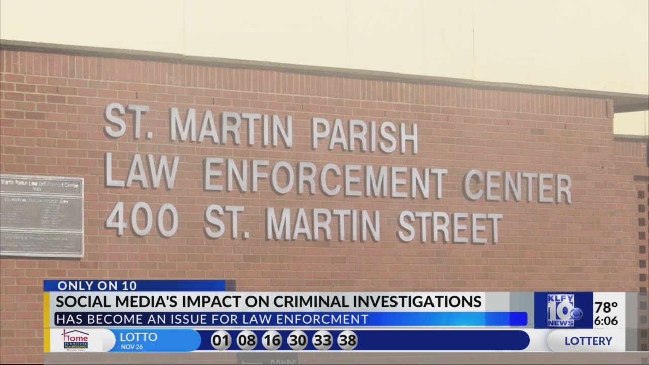 Social media's impact on criminal investigations