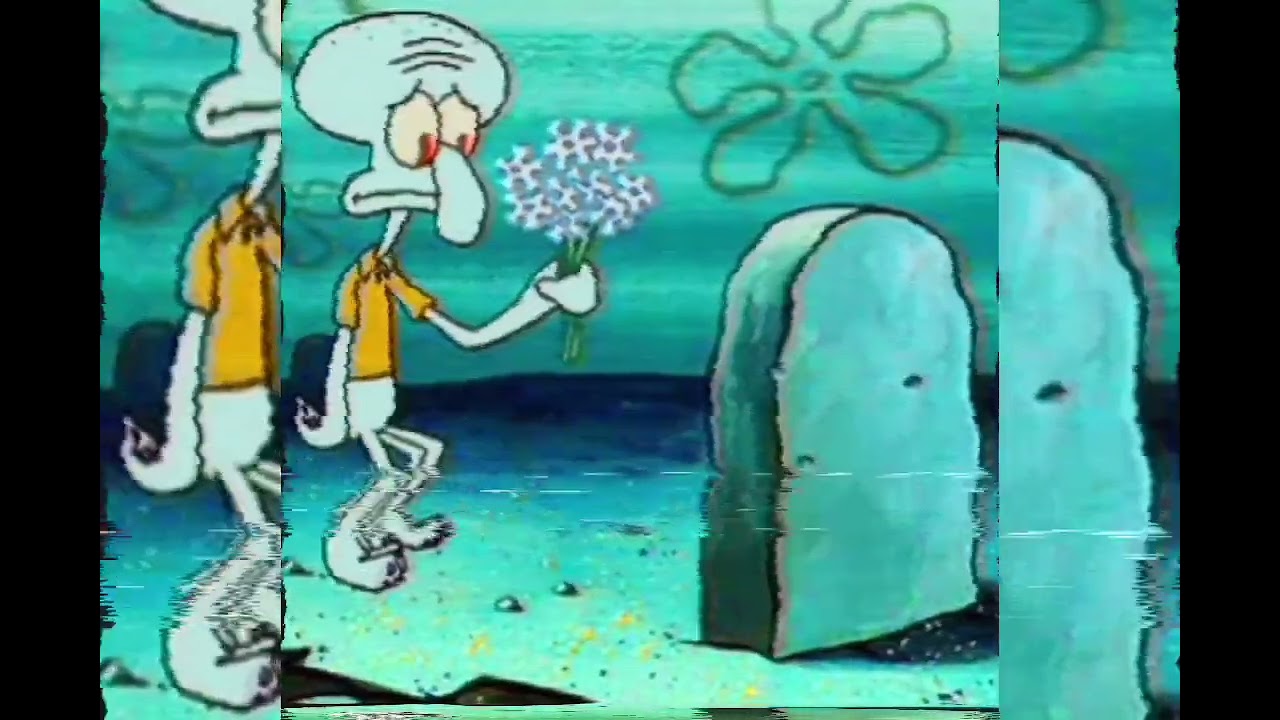 Squidward sings 