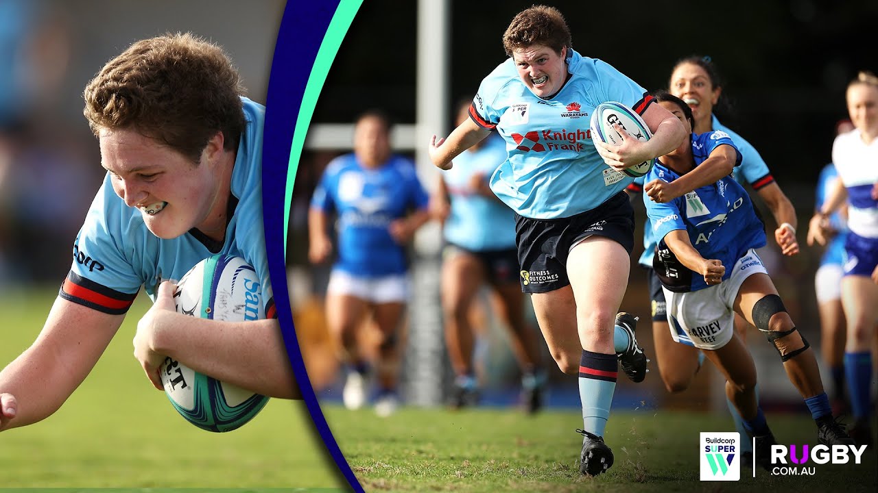 Waratahs prop Bridie O'Gorman scores incredible try | Super W 2022