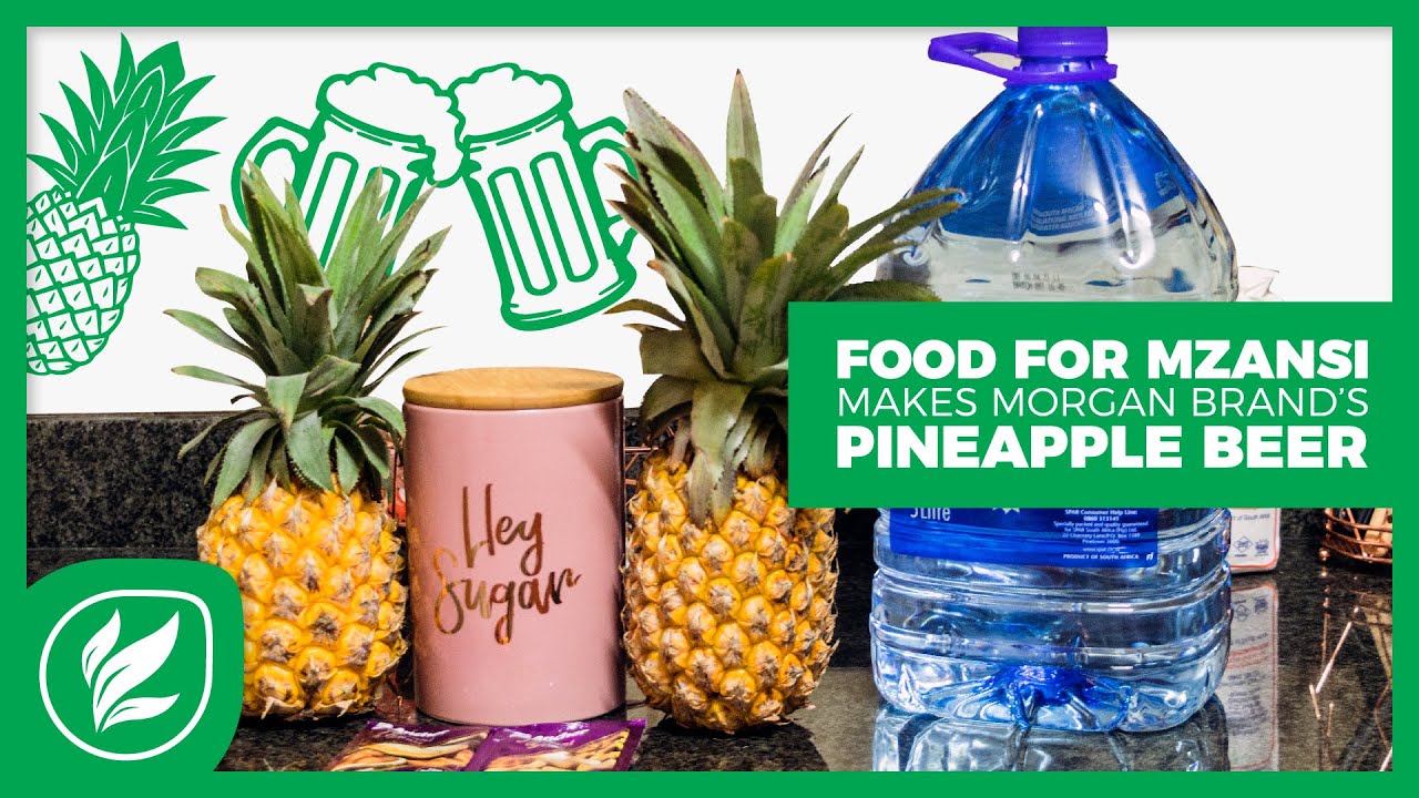 Brew your own homemade pineapple beer with quaranqueen Noluthando