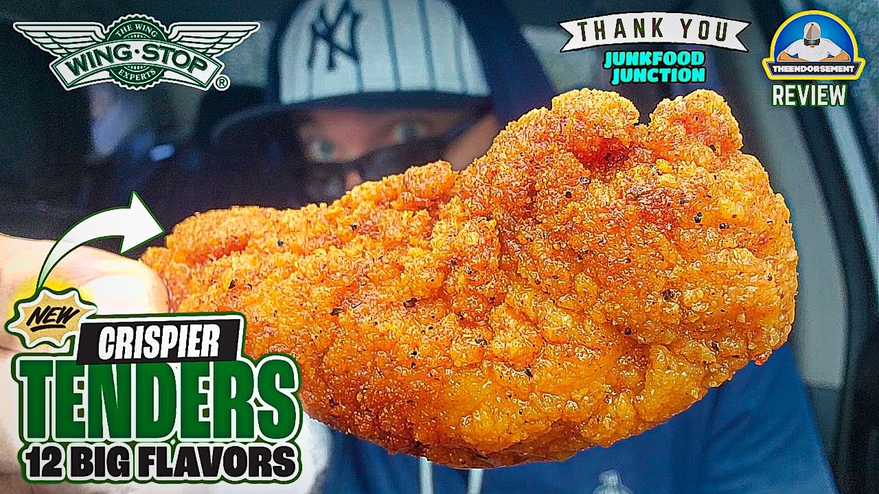 Wingstop® NEW Crispier Tenders Review! 🐔 | HOT Honey Rub! 🔥🍯 | theendorsement