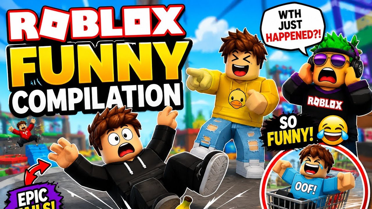 Roblox Funny Moments 😂 | Funniest Fails & Crazy Wins Compilation 2026 (+1 speed keyboard)