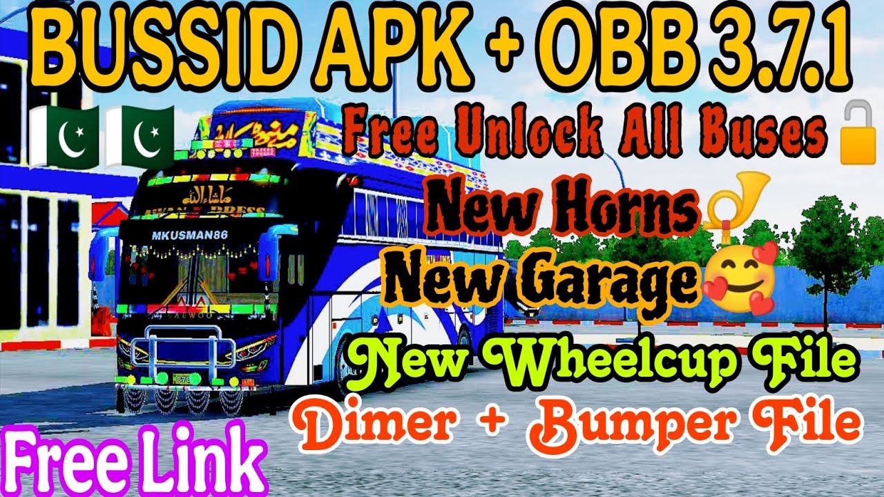 New Full Pakistani 3.7.1 Apk + Obb Bus simulator Indonesia 🇵🇰 With Free Link Free Unlock All Buses 🔓