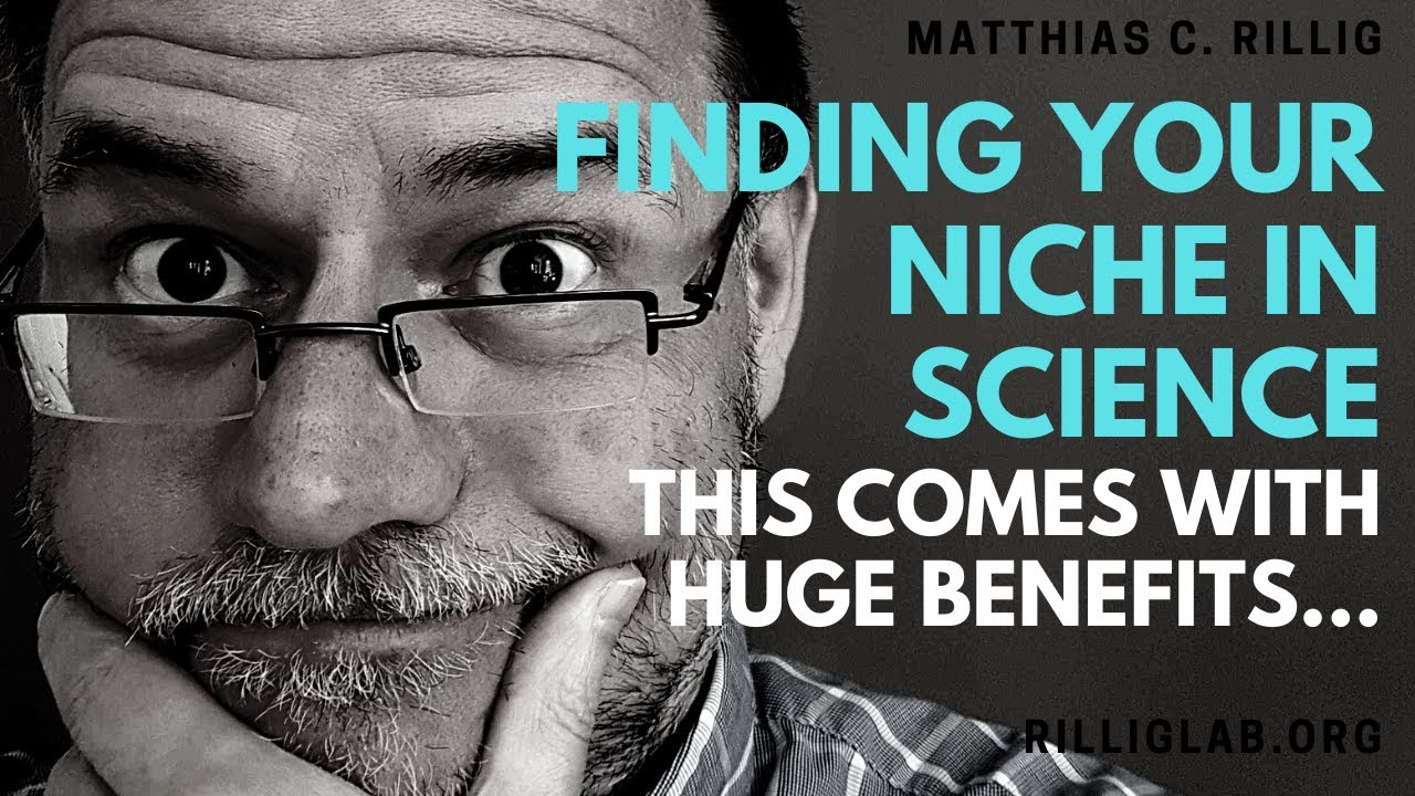 Finding your niche in science. #phd #phdlife #postdoc #academia #academicsuccess #academicskills