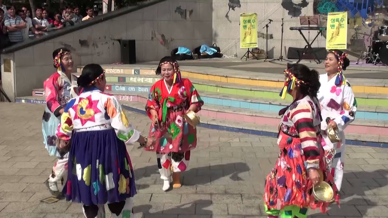 한가위 맞이 다문화 한마당 각설이타령 춤너울