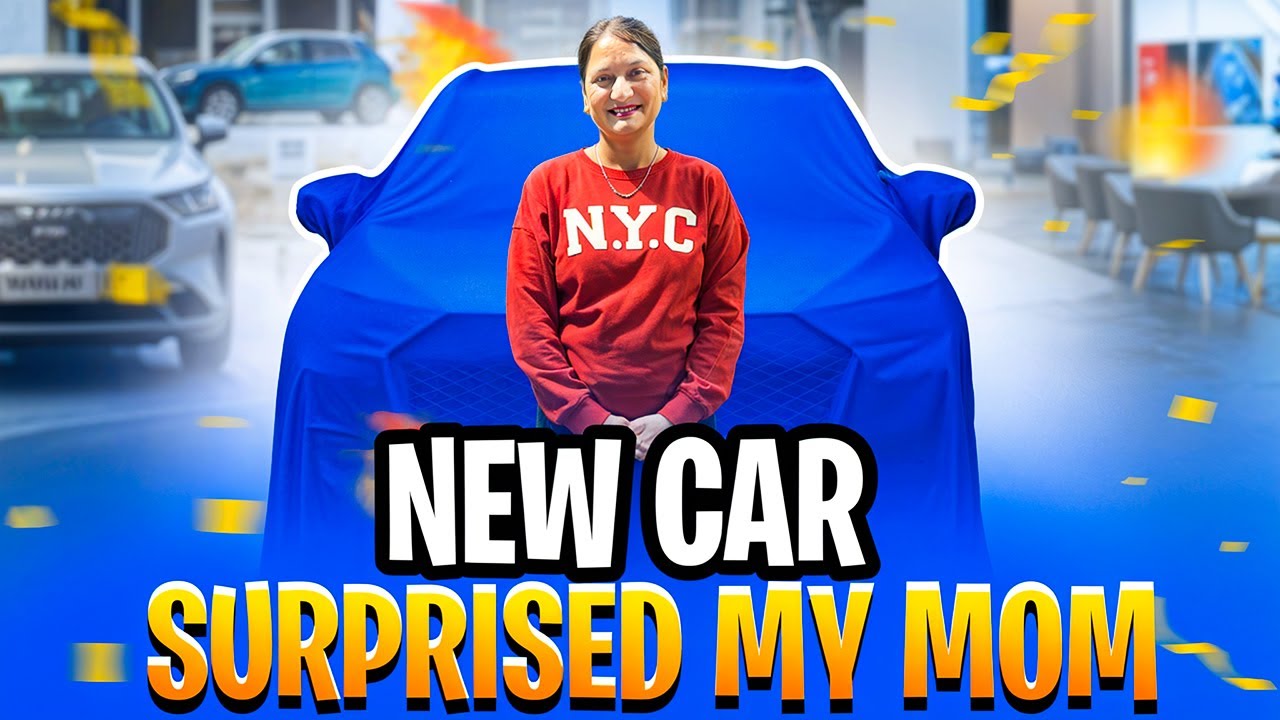 SURPRISED MY MOM WITH A NEW CAR