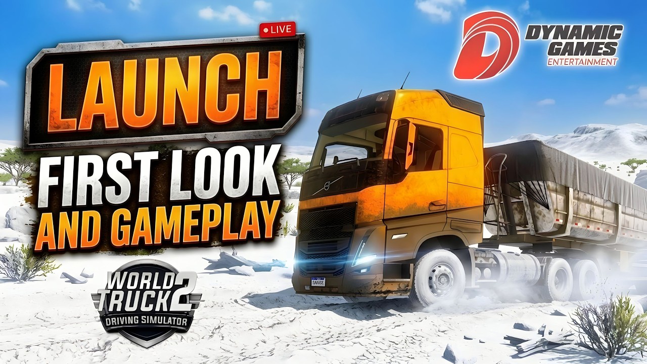WORLD TRUCK DRIVING SIMULATOR 2 ВЫШЕЛ - НОВАЯ ГРАФИКА И ФУНКЦИИ ИЗМЕНЯЮТ ПРАВИЛА ИГРЫ! (Первый вз...
