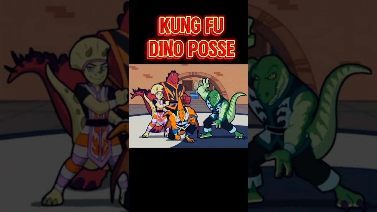 Meet Kung Fu Dino Posse.