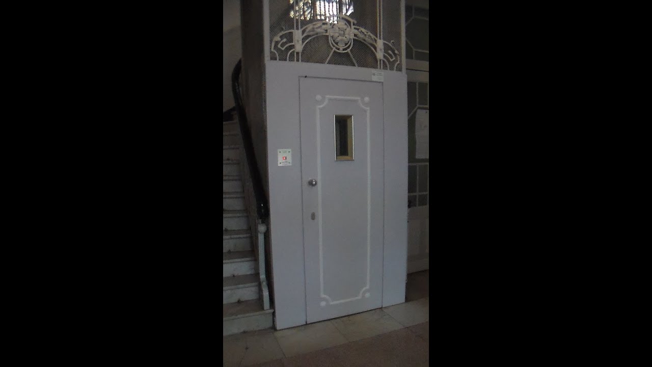 1908 Ed. Mühlke elevator with new shaft doors in Hamburg Eppendorf, Germany